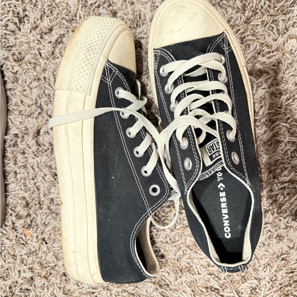 Converse Classic Black and White High-Tops